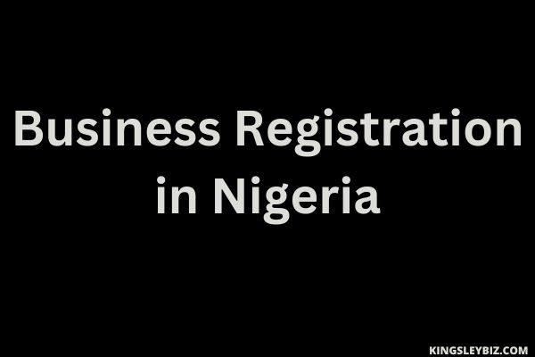 Business Registration in Nigeria