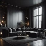 Noir Luxury Living Room