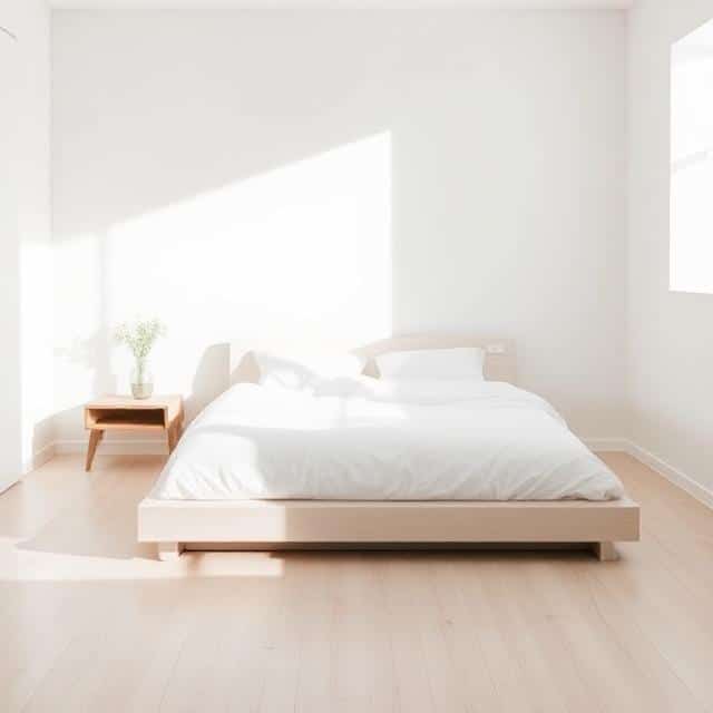 The ultimate minimalist bedroom