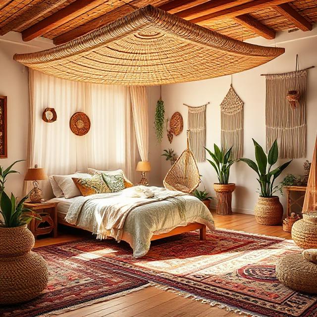 Boho bedroom