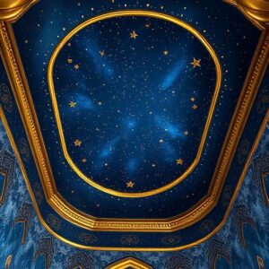 A ceiling if stars