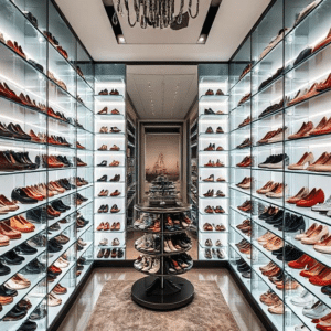 Luxe Shoe Salon Closet