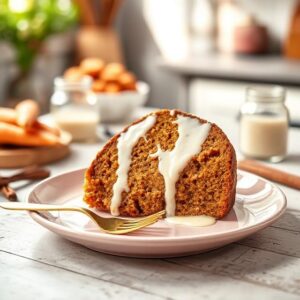 Carrot Pound Cake with Vanilla Glaze Recipe – Moist, Sweet, and Irresistible!