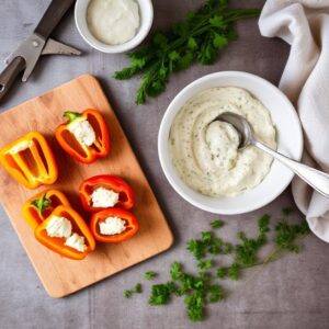 Cream Cheese Stuffed Mini Peppers Recipe