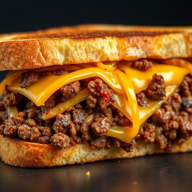 Ultimate Cheesy Ground Beef Melt Recipe