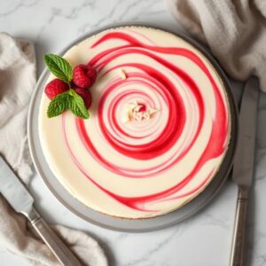 White Chocolate Raspberry Cheesecake Recipe