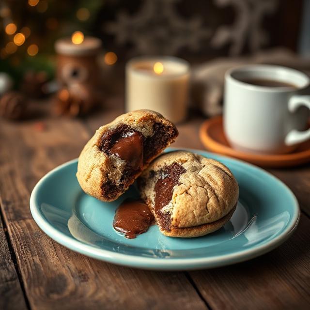 Vanilla Hot Chocolate Molten Cookies Recipe: A Decadent Twist to Warm Your Heart