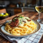 Creamy Cajun Steak Alfredo Recipe