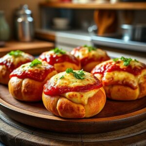 Cheesy Pizza Bombs Recipe