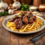 Garlic Butter Steak Tips with Cheesy Rigatoni Recipe: A Delicious Dinner You Can Make in 30 Minutes