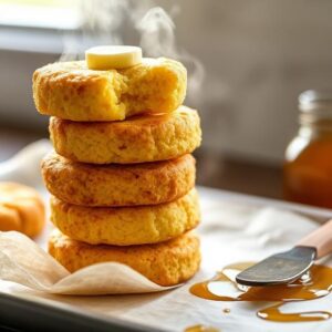 Honey Butter Cornbread Poppers Recipe