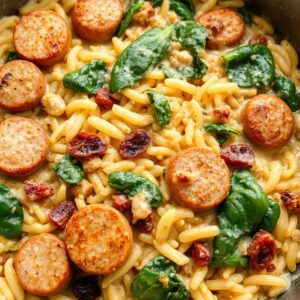 The Best Creamy Chicken Sausage ORZO Skillet Recipe: A Delicious, Easy, and Comforting One-Pan Meal