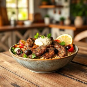 Flavourful Mediterranean Steak Bowls Recipe