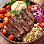 Flavourful Mediterranean Steak Bowls Recipe: A Perfect Balance of Taste and Nutrition