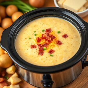 Irresistible Crock Pot Crack Potato Soup Recipe