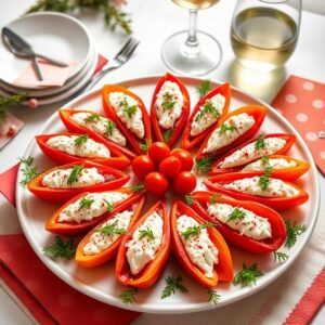 Cream Cheese Stuffed Mini Peppers Recipe
