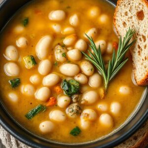 Tuscan White Bean Soup Recipe