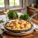 The Best Creamy Chicken Sausage ORZO Skillet Recipe: A Delicious, Easy, and Comforting One-Pan Meal