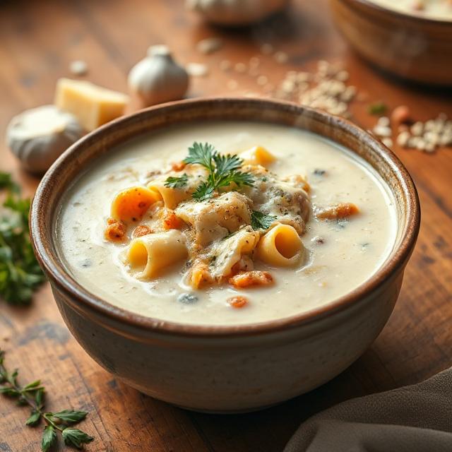 Creamy White Lasagna Soup Recipe