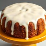 Carrot Pound Cake with Vanilla Glaze Recipe