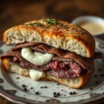 Steak Sandwich with Horseradish Sauce Recipe: A Hearty, Flavor-Packed Classic