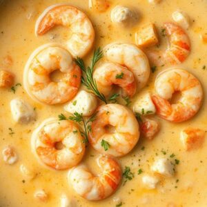 Crab and Shrimp Seafood Bisque Recipe