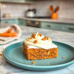 Easy Carrot Cake Bars With Cream Cheese Frosting Recipe