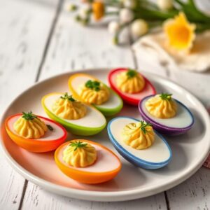 Rainbow Deviled Eggs Recipe