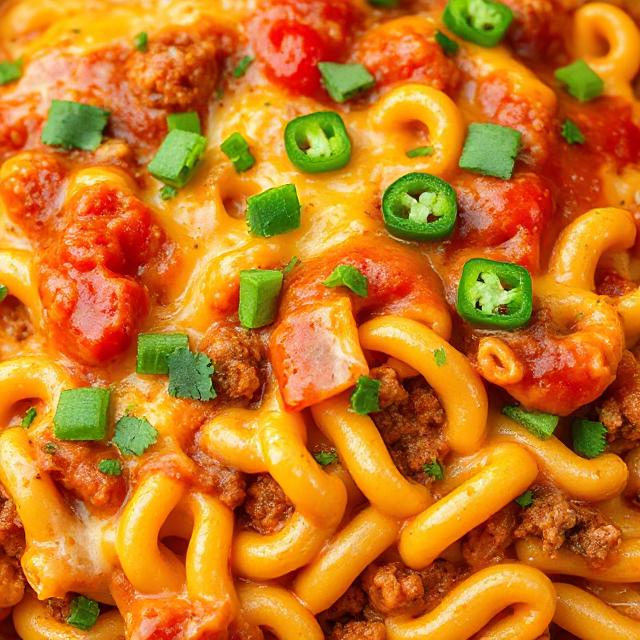Cheesy Enchiladas Pasta Bake
