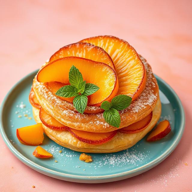 Effortless Peach Puff Pastry Recipe Perfect for Any Occasion