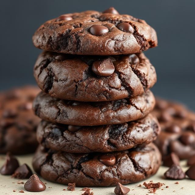 Quick and Easy Fudgy Chocolate Brownie Cookies Recipe for Effortless Indulgence