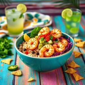 Shrimp Burrito Bowls Recipe