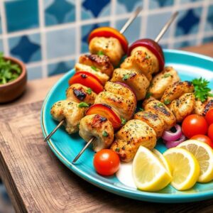 Greek Chicken Souvlaki