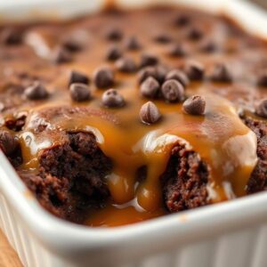 Chocolate Caramel Dump Cake