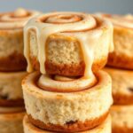 Mini Cinnamon Roll Cheesecake Recipe