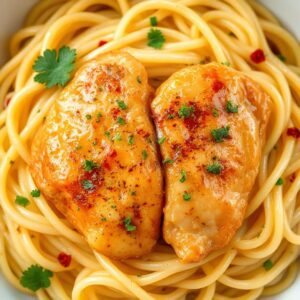 Classic Chicken with Buttered Noodles