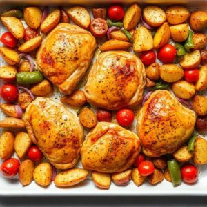 Sheet Pan Chicken and Potatoes