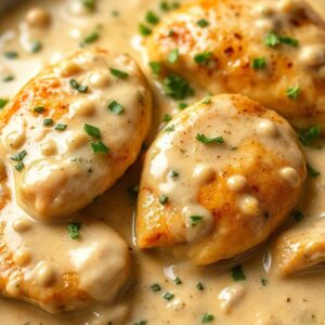 Minimal Ingredients Creamy Garlic Chicken Recipe for a Fast Meal