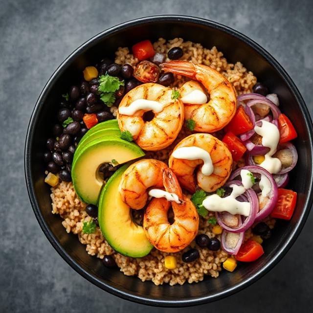 Shrimp Burrito Bowls Recipe