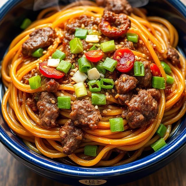 Simple Asian Ground Beef Noodles Recipe Ready in Minutes