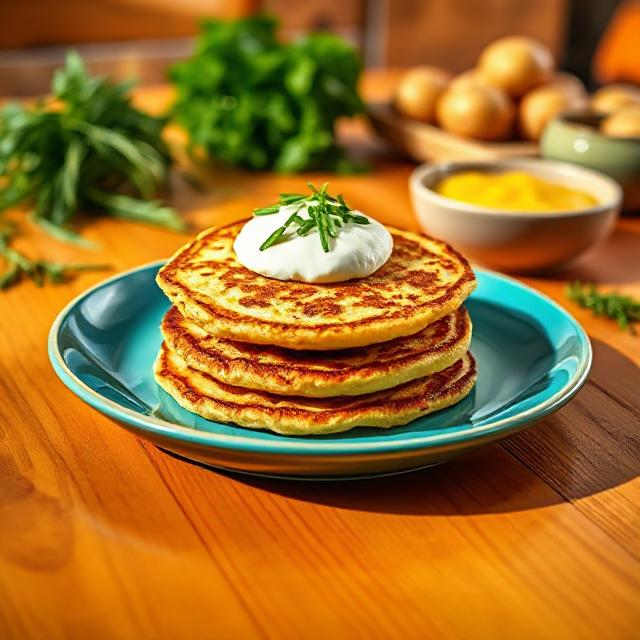 Simple Potato Pancakes Recipe for a Fast Meal