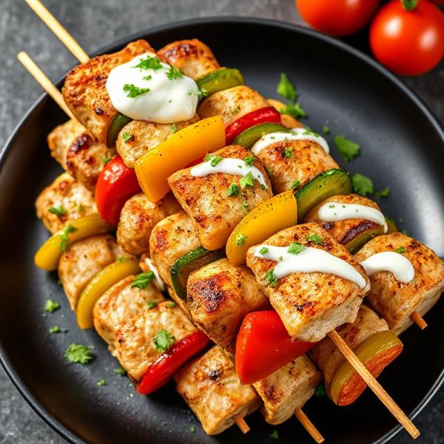 Greek Chicken Souvlaki
