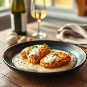 Minimal Ingredients Creamy Garlic Chicken Recipe for a Fast Meal