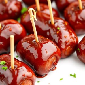 BBQ Sausage Bites (Only Four Ingredients)