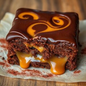 Chocolate Caramel Dump Cake
