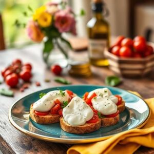 Burrata Bruschetta