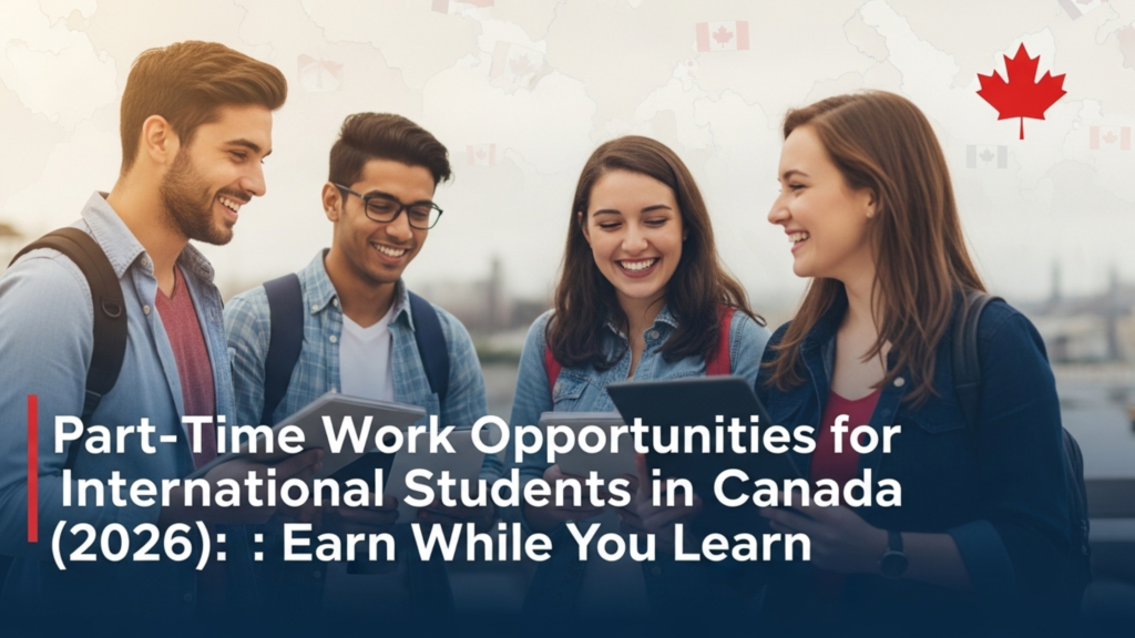 part time work opportunities for international students in canada