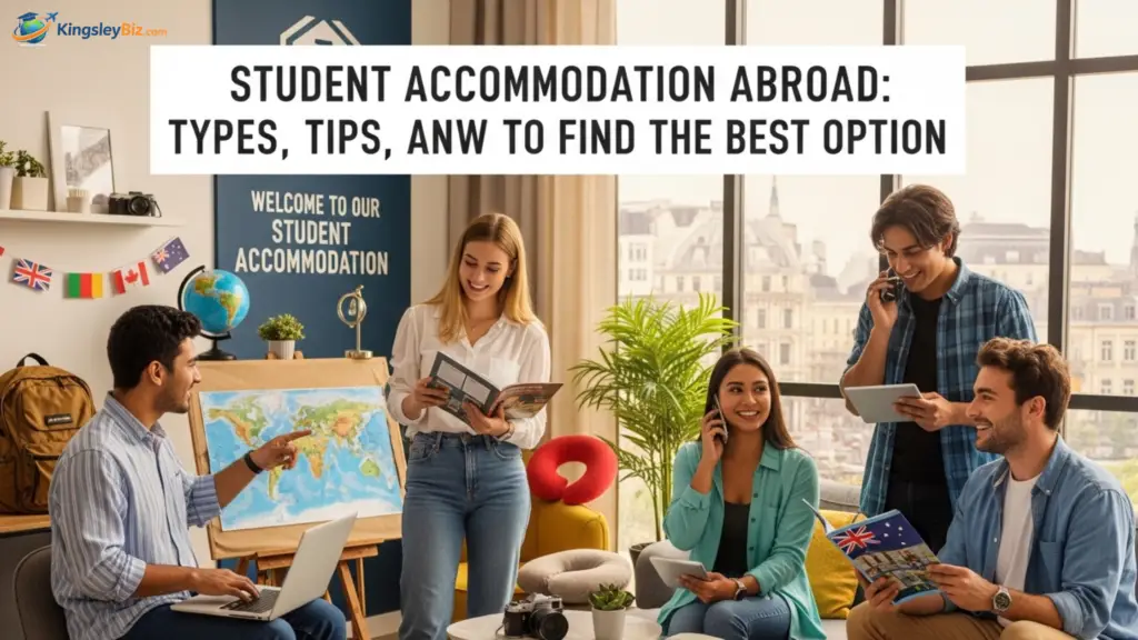 student accommodation abroad types, tips, and how to find the best option